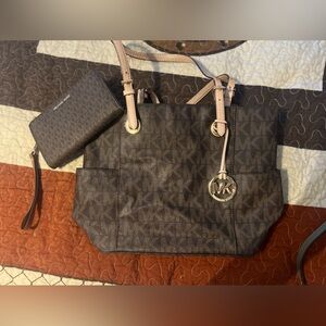 Michael Kors purse and wallet